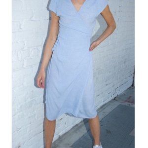 Brandy Melville wrap midi dress